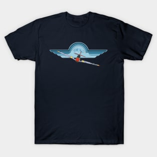 P-51 Mustang Moonlight Wings T-Shirt